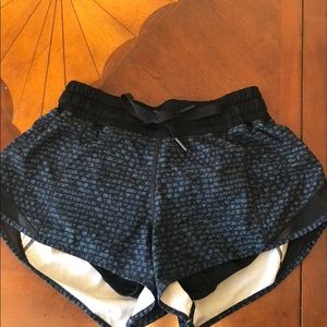 Lululemon Athletica running shorts